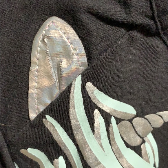 Baby Gap 4T Black Unicorn Hi-Low long sleeve Shirt - Picture 5 of 6